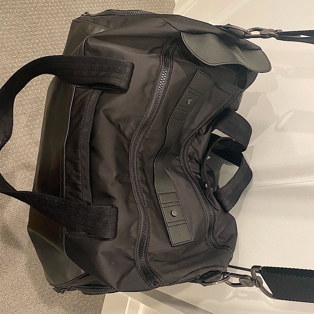 lululemon athletica Black Travel Bag